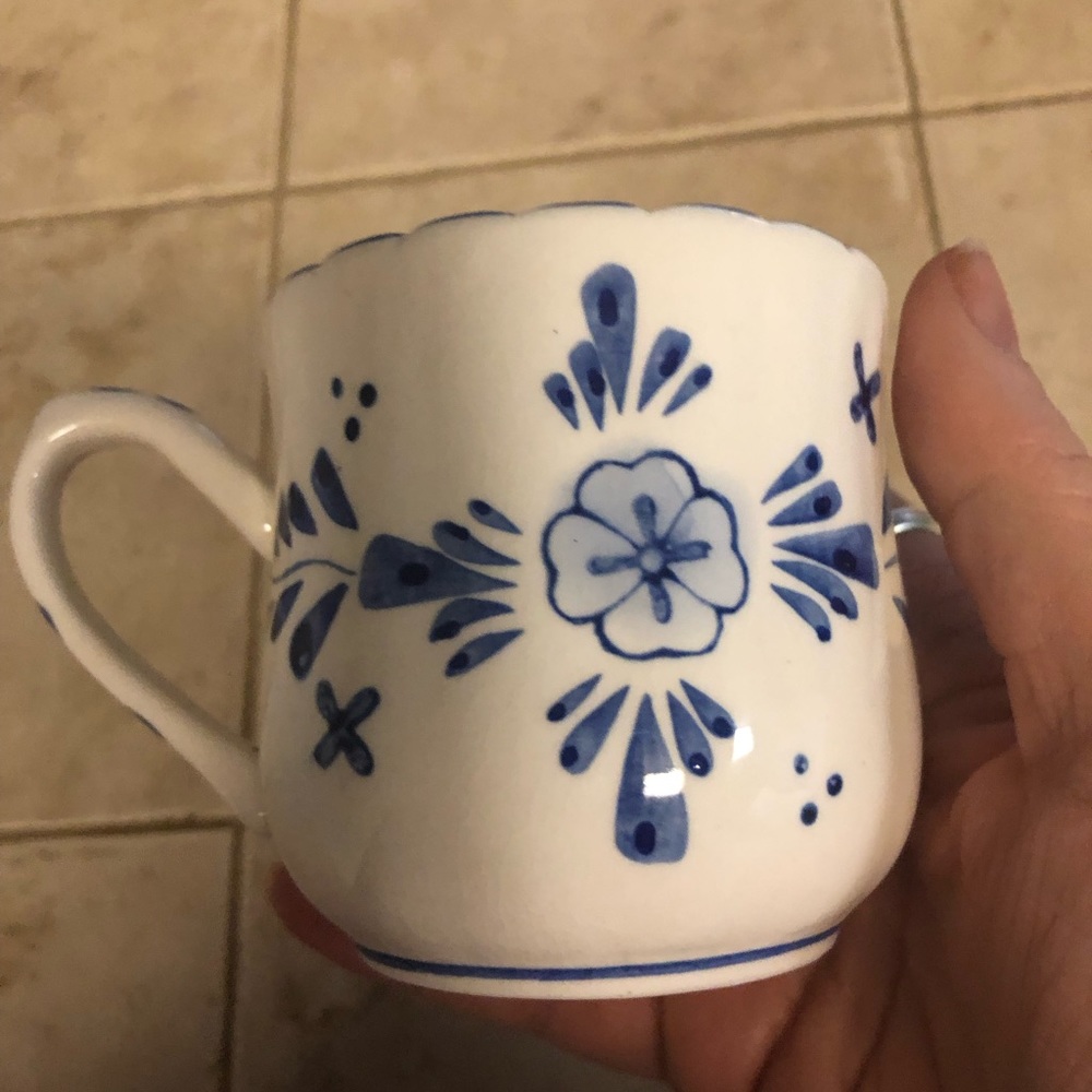 4-sale Delft Blue Hand Painted Holland Mug- 571 *mug deal $25 or $20 w/offer